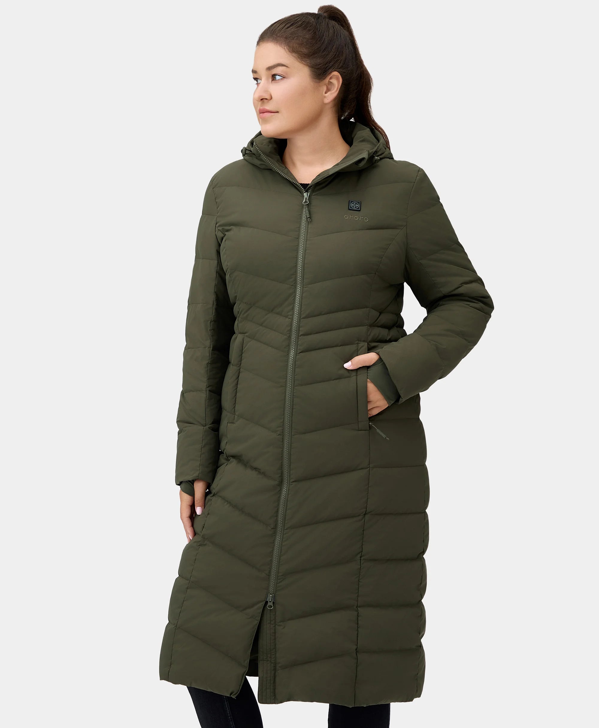 SOHO Damenbeheizte Daunenparka-Jacke, Thumbnail 19