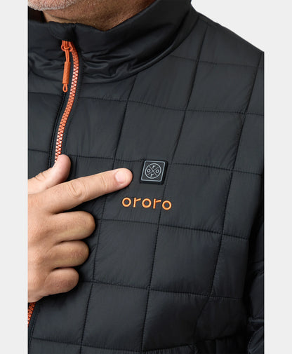 Prism Herren Beheizte Steppjacke