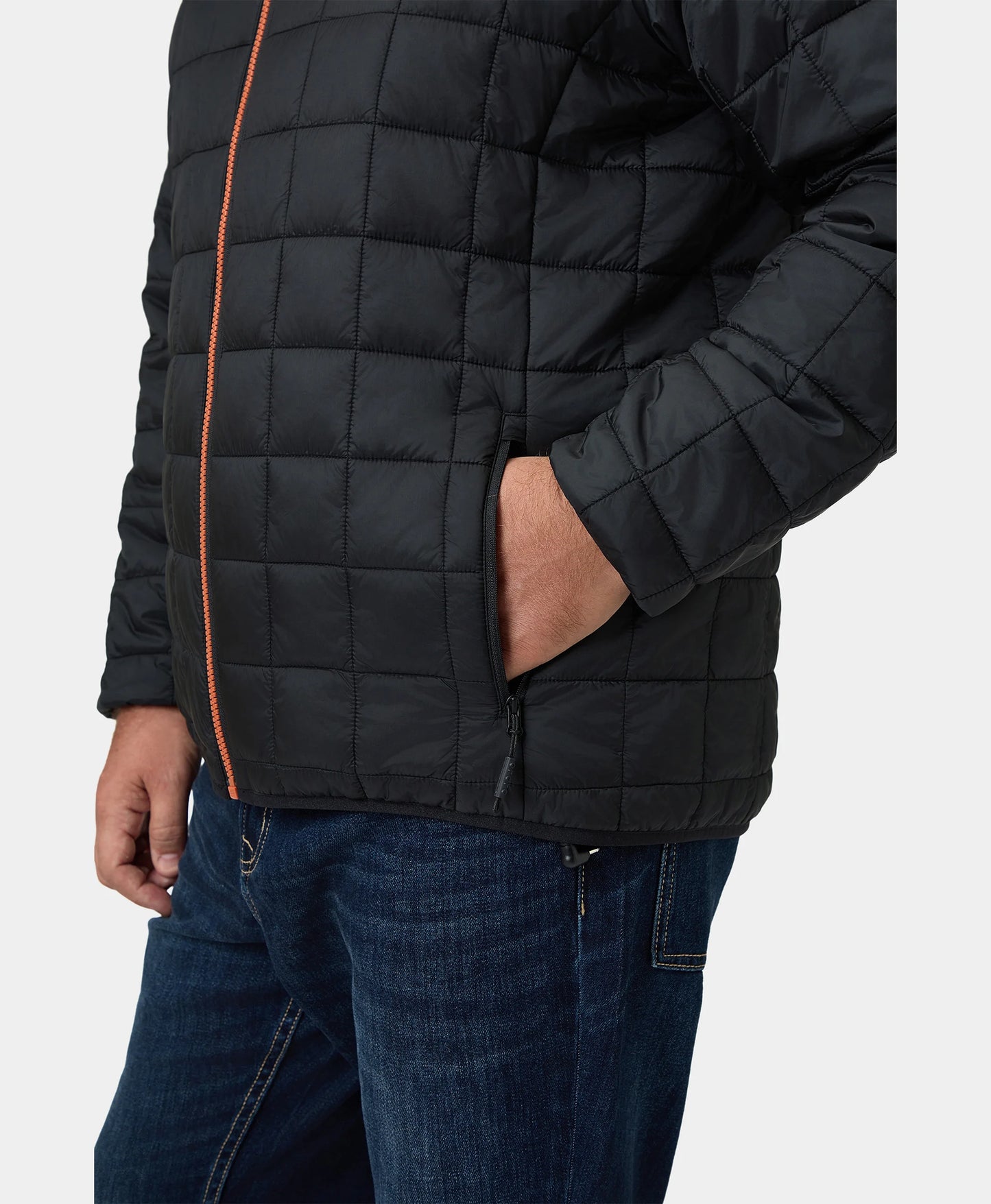 Prism Herren Beheizte Steppjacke