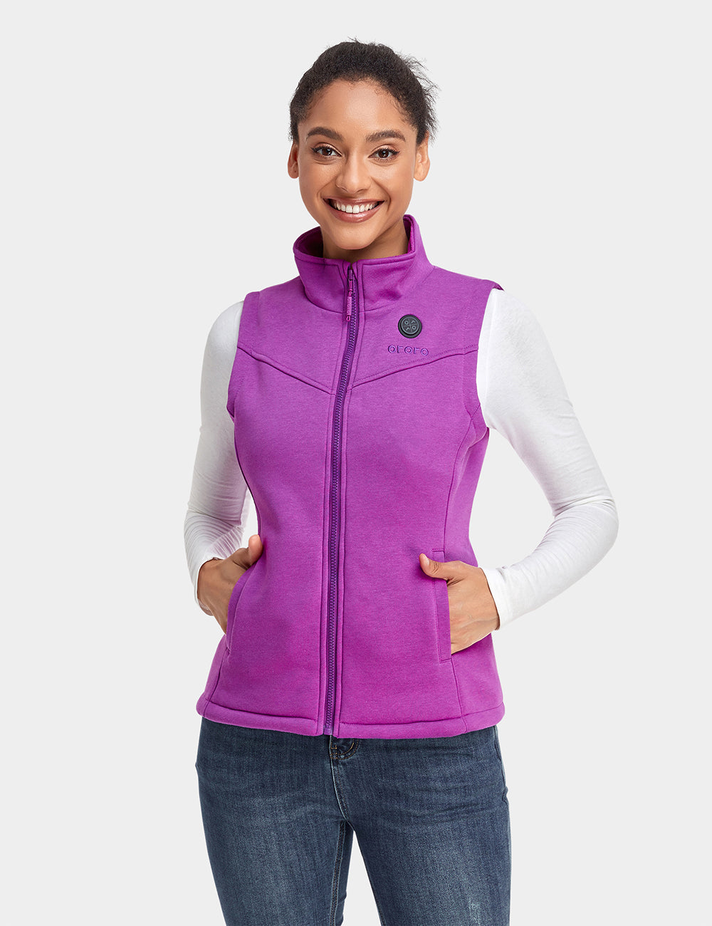 Women's Heated Fleece Vest