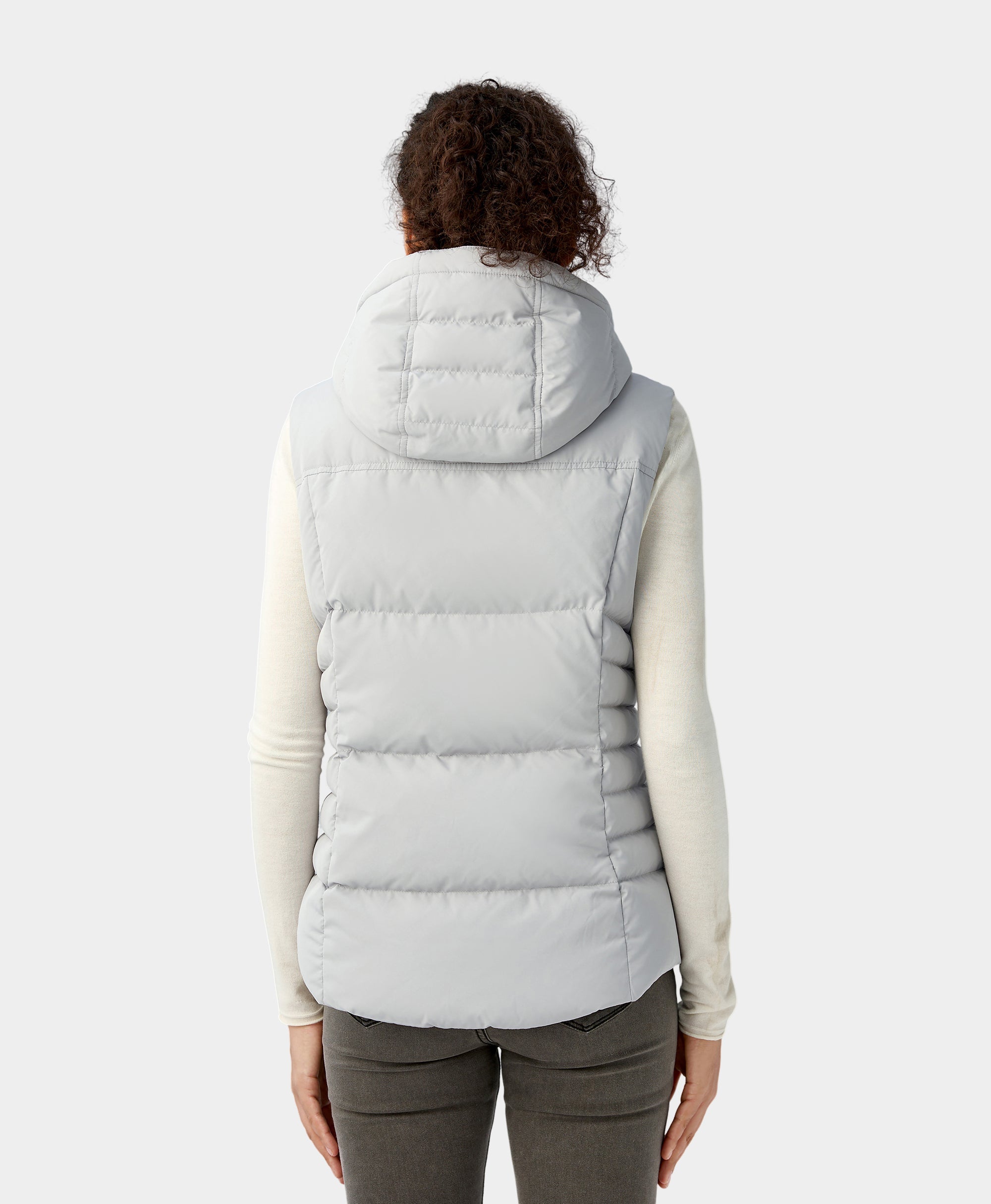 (Open-box) Women's Heated Down Vest - Slim Fit, Thumbnail 17