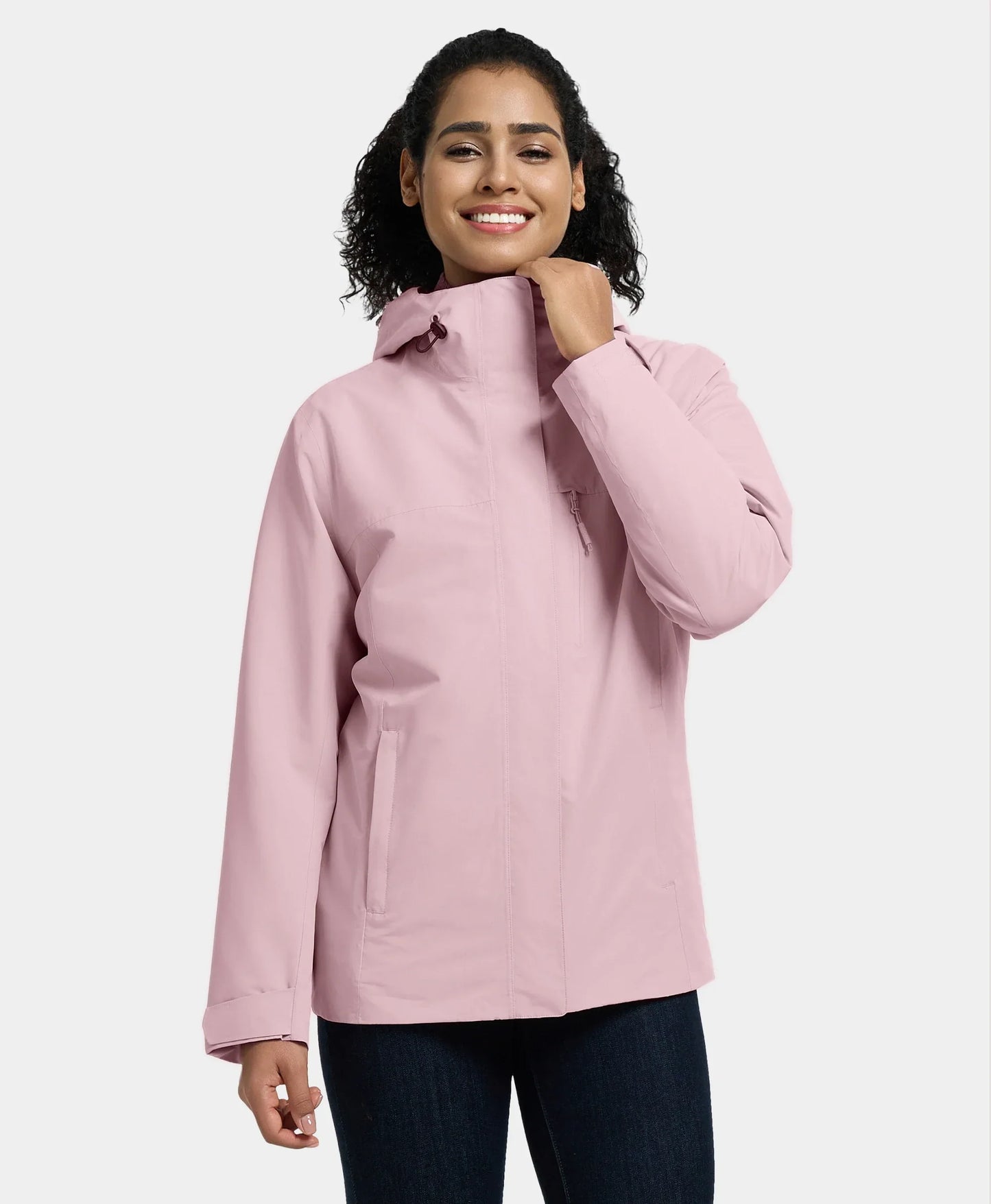 River Ridge Damen 3-in-1 beheizte Jacke mit Fleecefutter