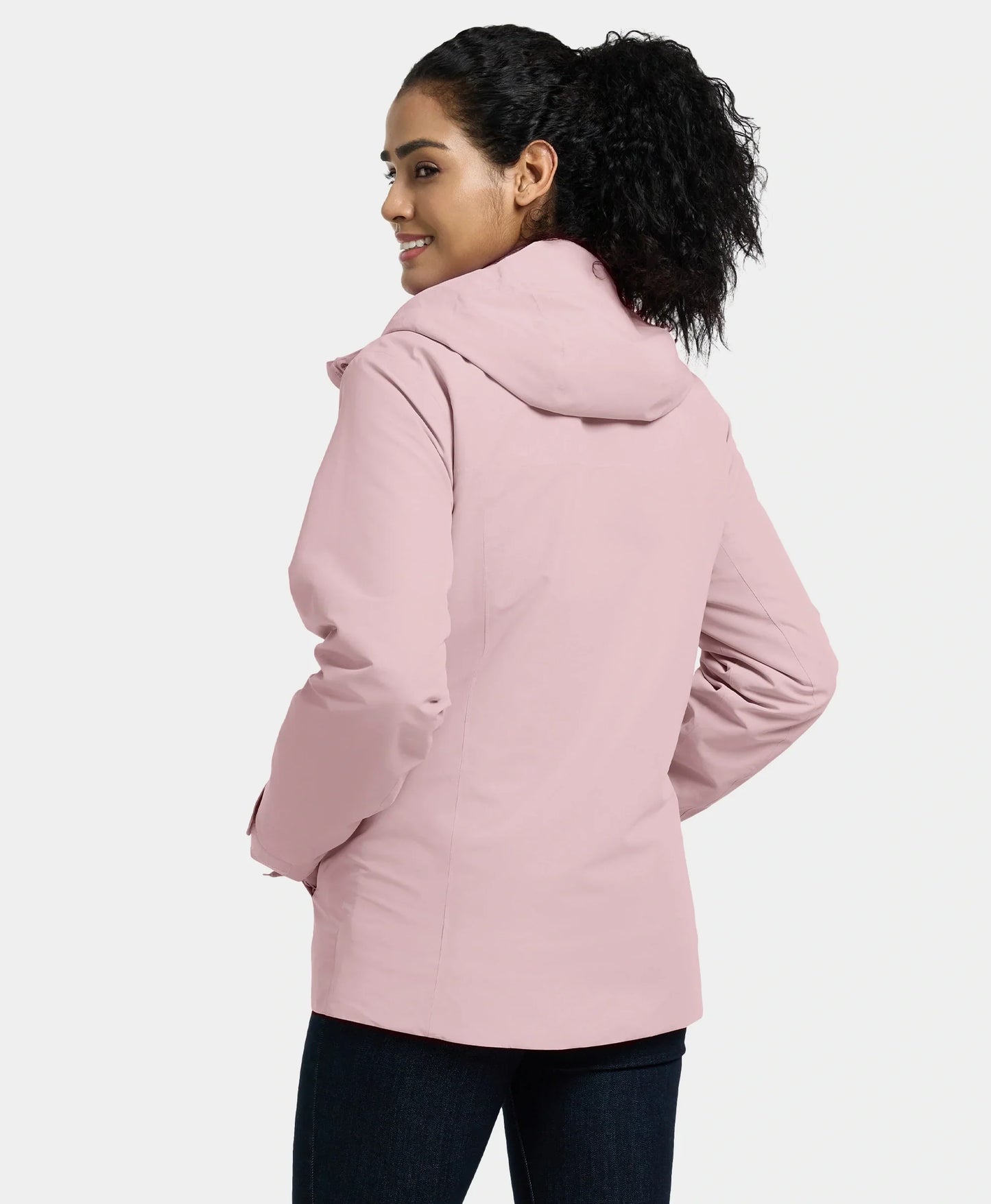 River Ridge Damen 3-in-1 beheizte Jacke mit Fleecefutter