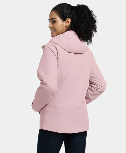 River Ridge Damen 3-in-1 beheizte Jacke mit Fleecefutter