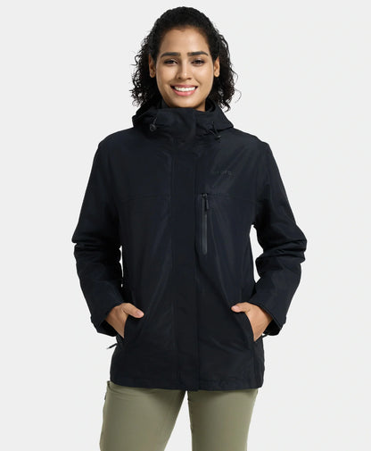 River Ridge Damen 3-in-1 beheizte Jacke mit Fleecefutter
