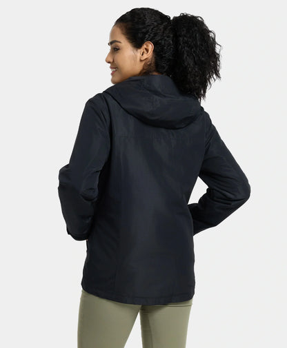 River Ridge Damen 3-in-1 beheizte Jacke mit Fleecefutter