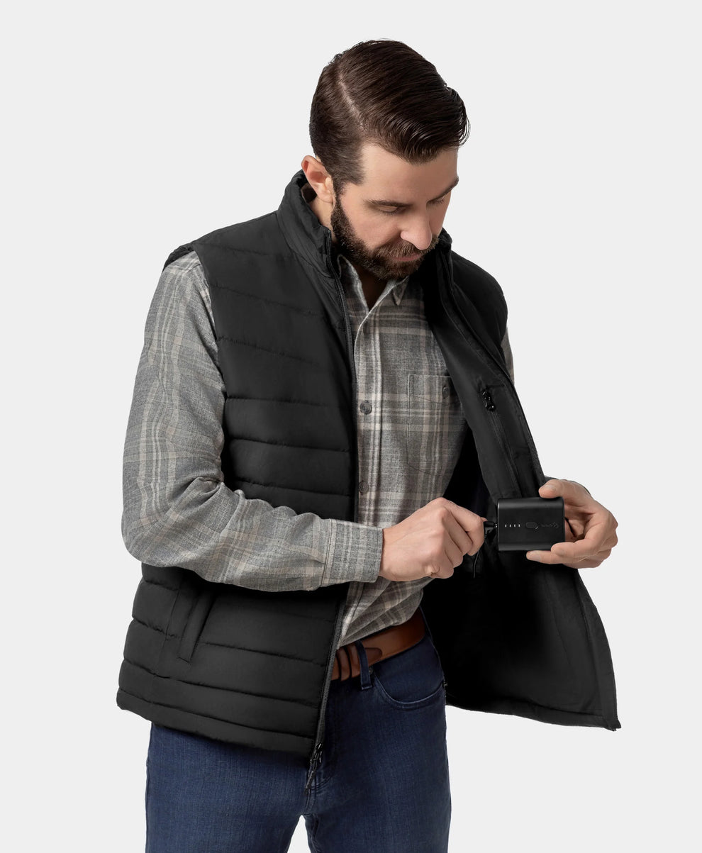 Men's Heated Lightweight Down Vest