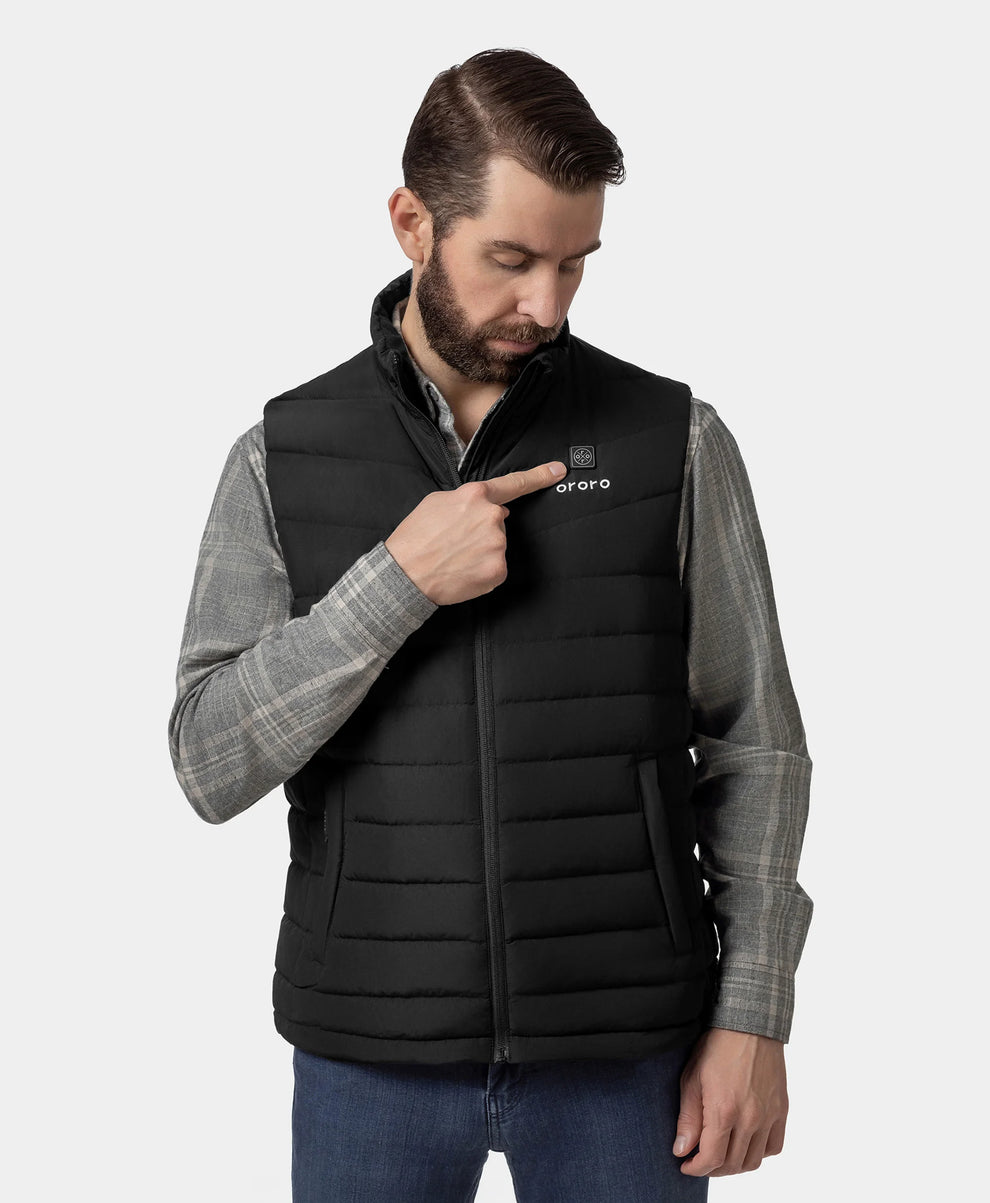 Men's Heated Lightweight Down Vest