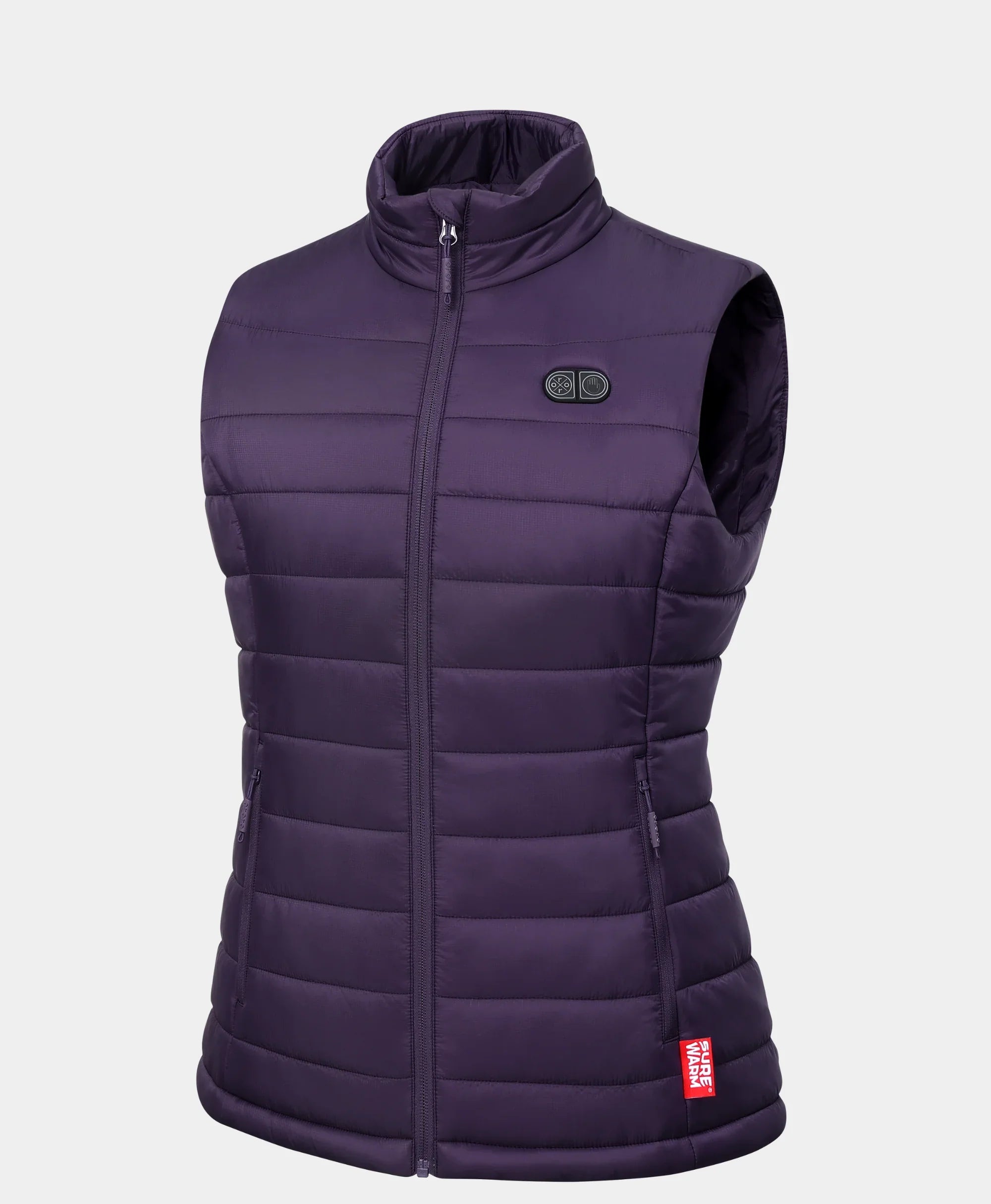 SureWarm® Women's 7-Zone Dual-Control Classic Pro Heated Vest (Lower Back Heating)