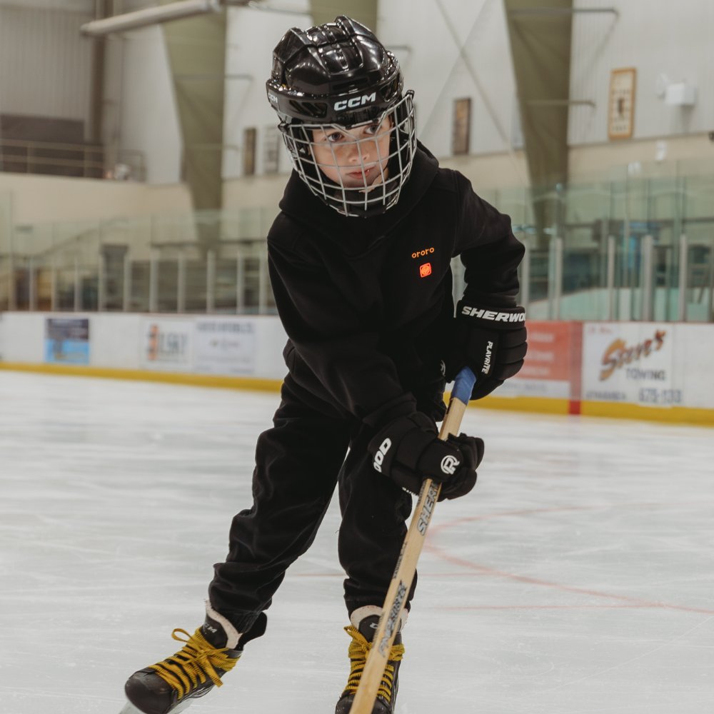 Kids' 4-Zone Heated Pullover Hoodie