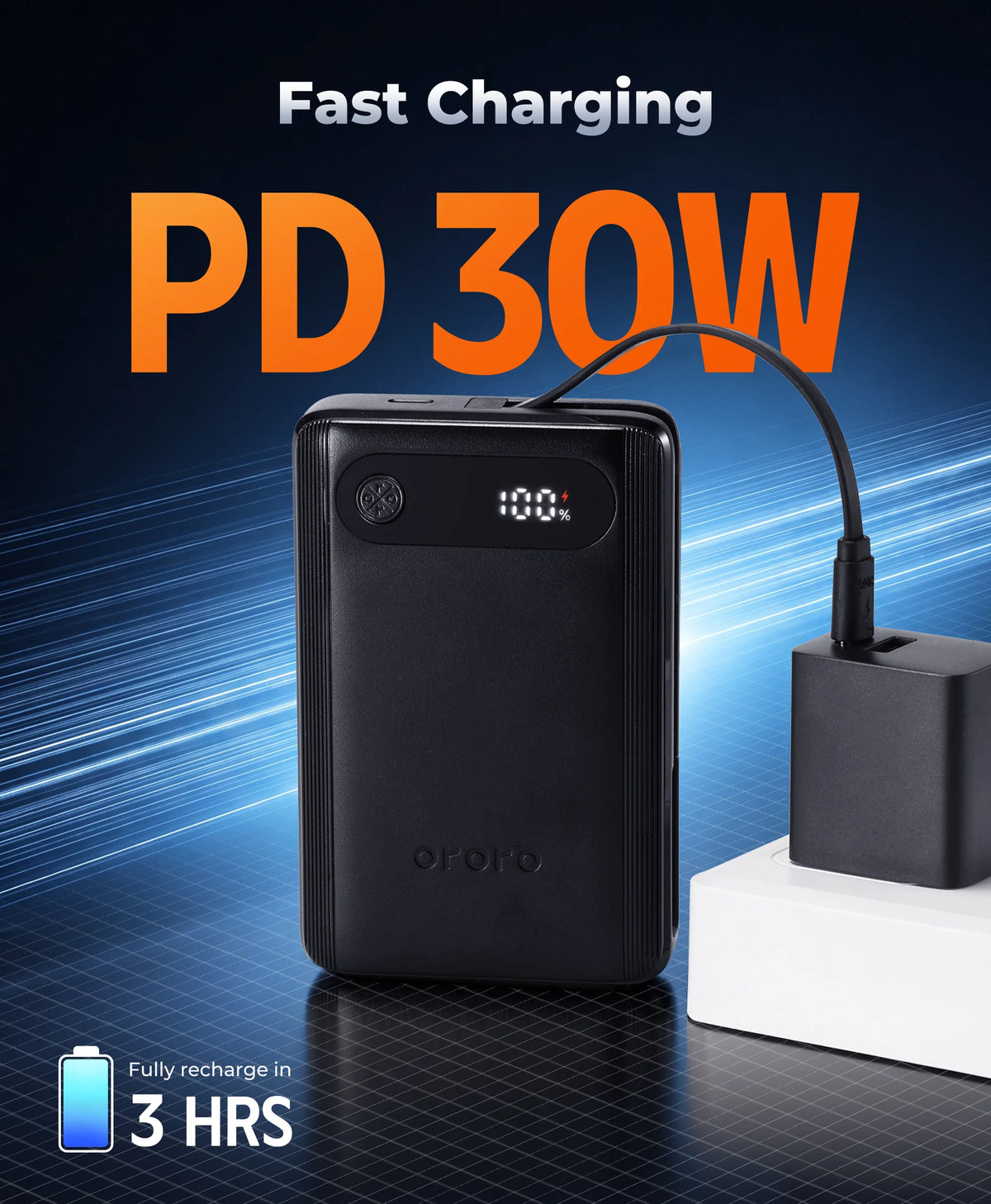 PD 10K Pro Wiederaufladbarer Akku (USB-C, 30 W Ausgangsleistung), Thumbnail 6