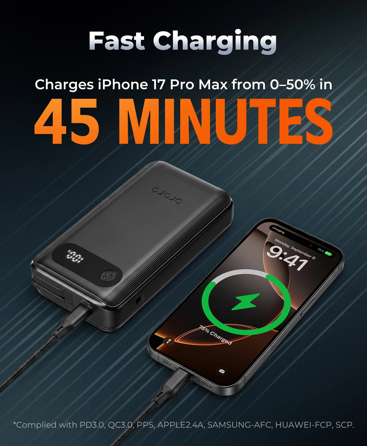 PD 10K Pro Wiederaufladbarer Akku (USB-C, 30 W Ausgangsleistung), Thumbnail 7