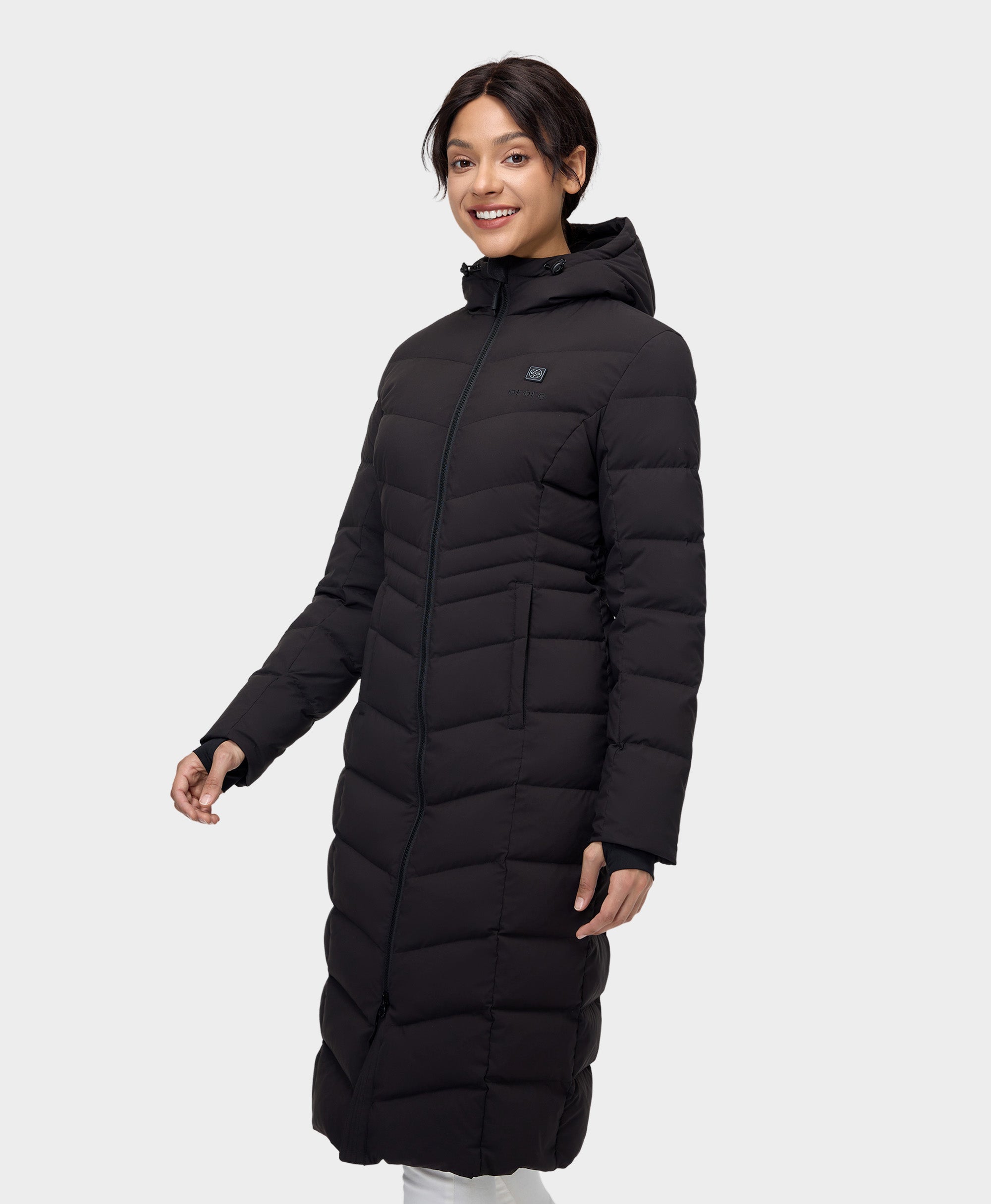 SOHO Damenbeheizte Daunenparka-Jacke, Thumbnail 6