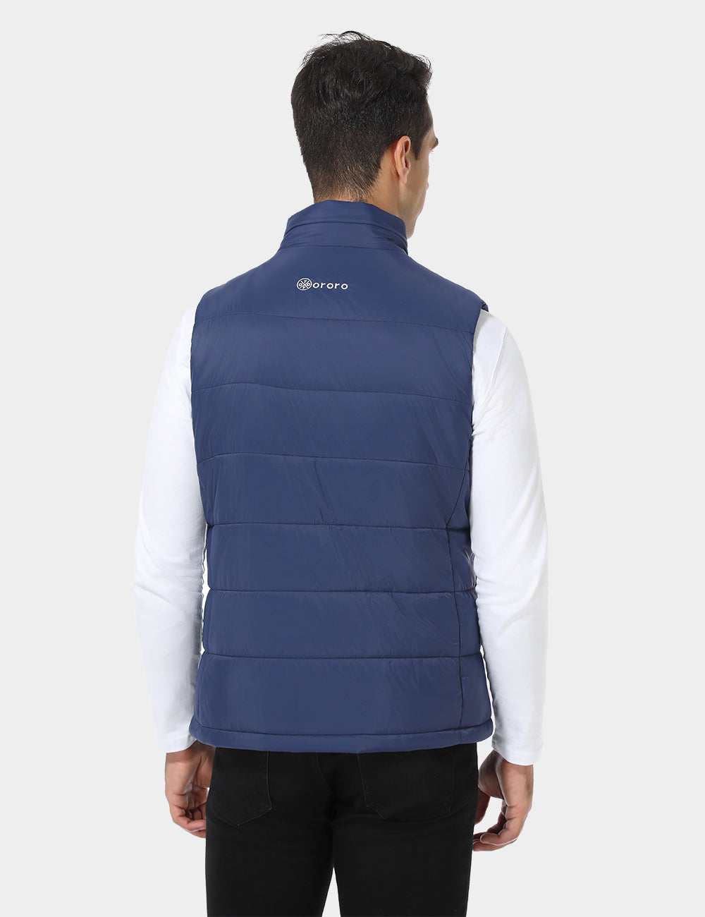 Men's Classic Heated Vest - Navy Blue