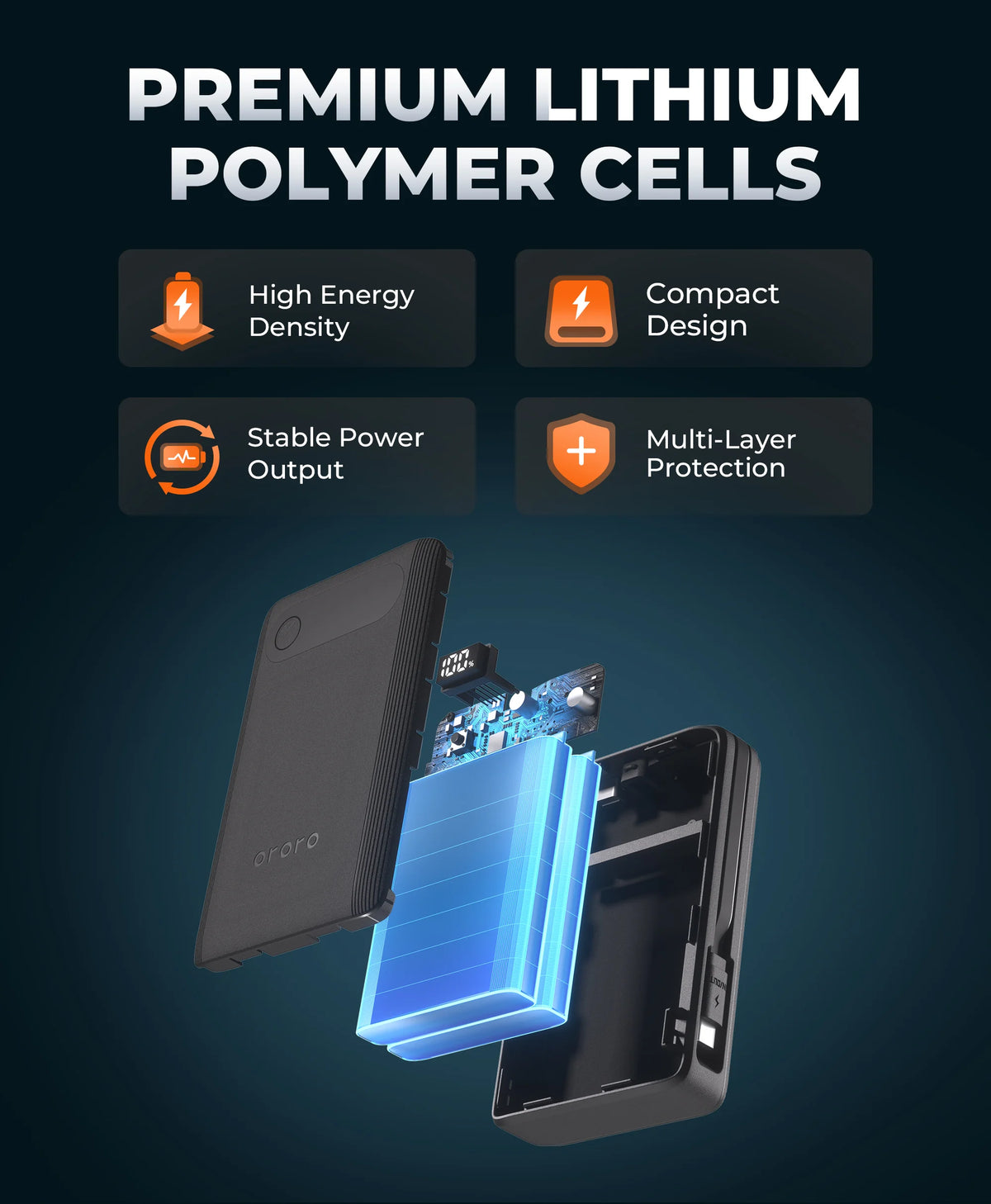 PD 10K Pro Wiederaufladbarer Akku (USB-C, 30 W Ausgangsleistung), Thumbnail 8