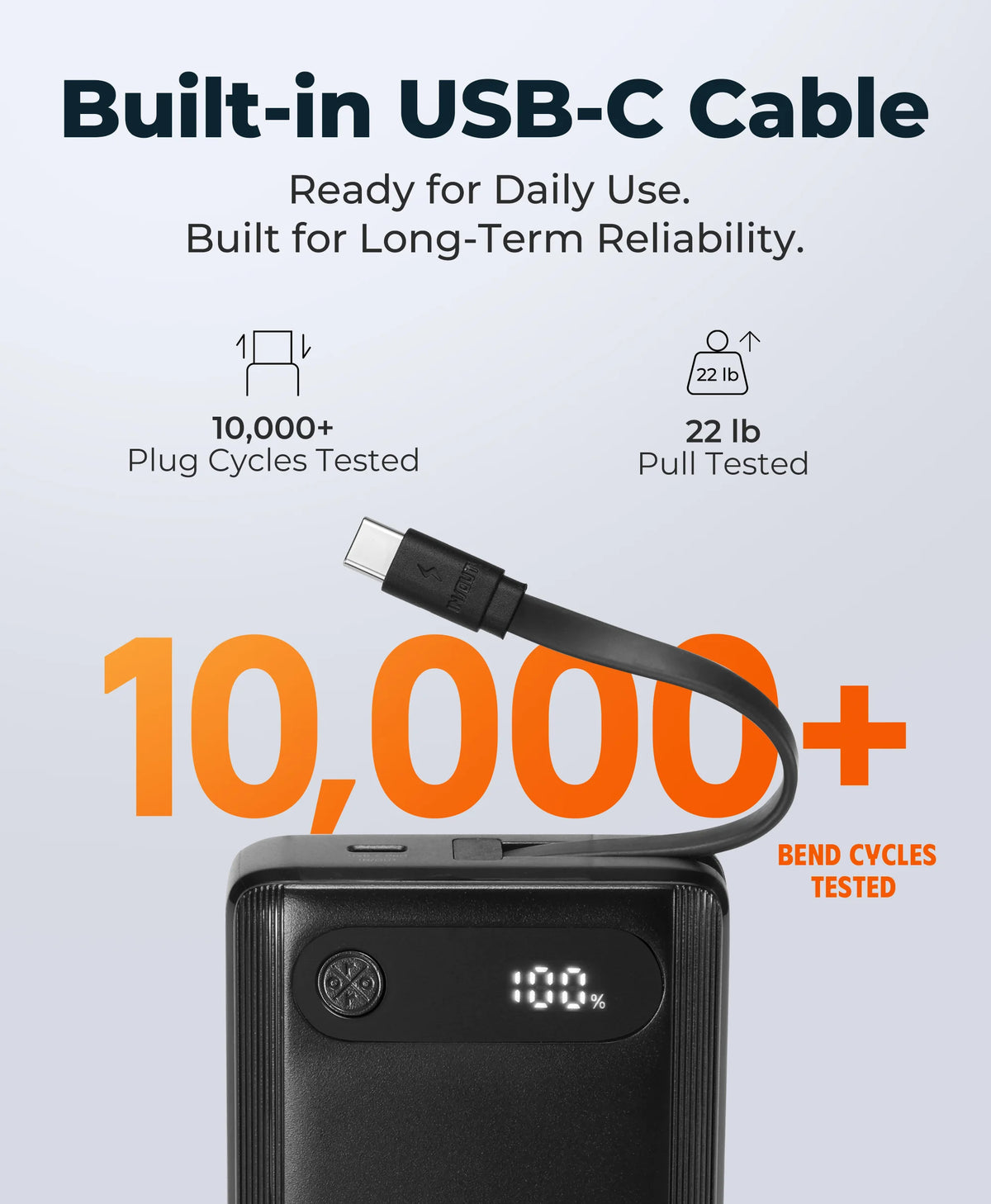 PD 10K Pro Wiederaufladbarer Akku (USB-C, 30 W Ausgangsleistung), Thumbnail 5