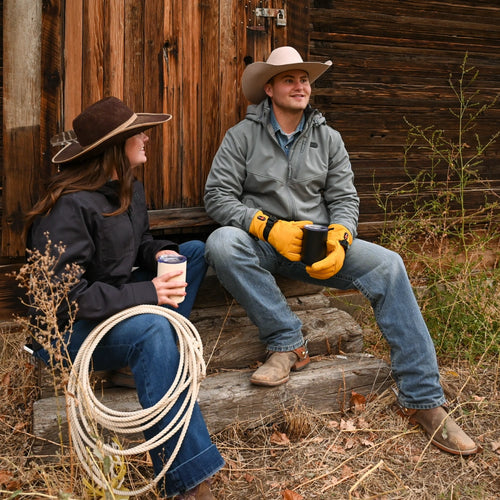 Boise Unisex Heated Full Leather Gloves