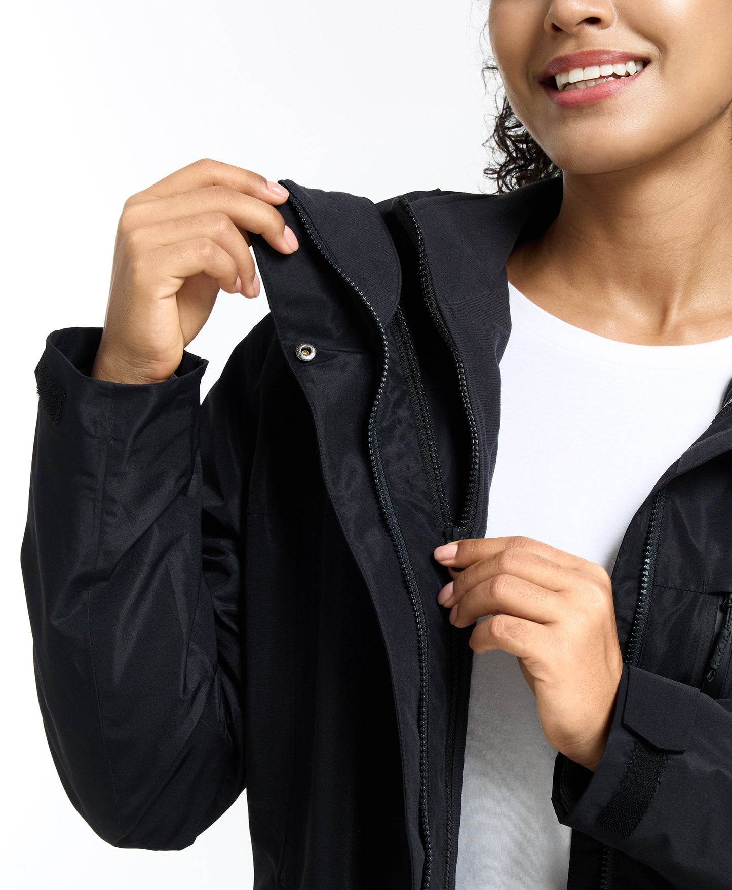 River Ridge Damen 3-in-1 beheizte Jacke mit Fleecefutter