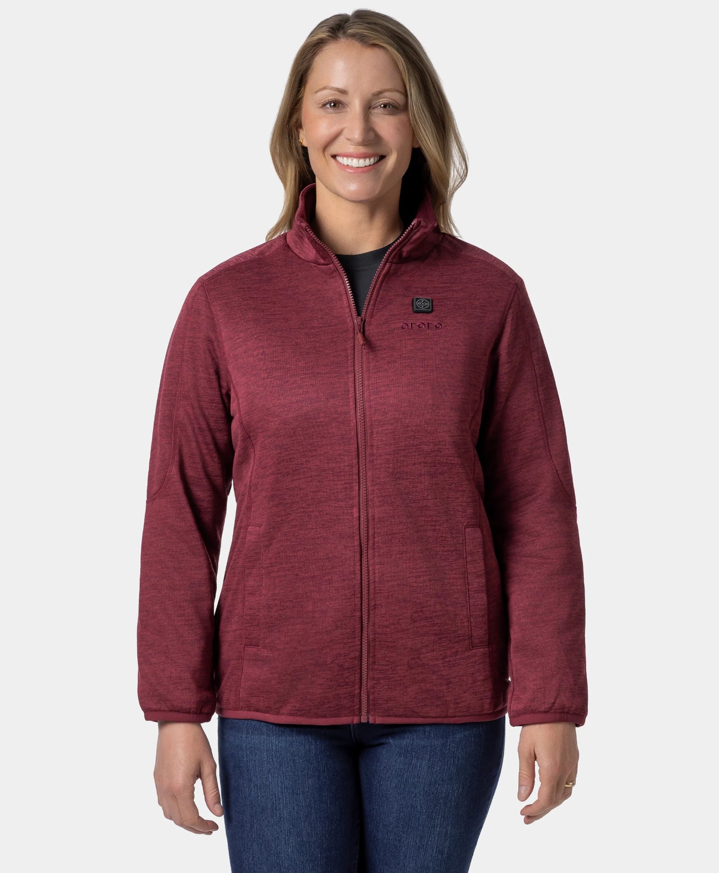 Women's Heated Full-Zip Fleece Jacket