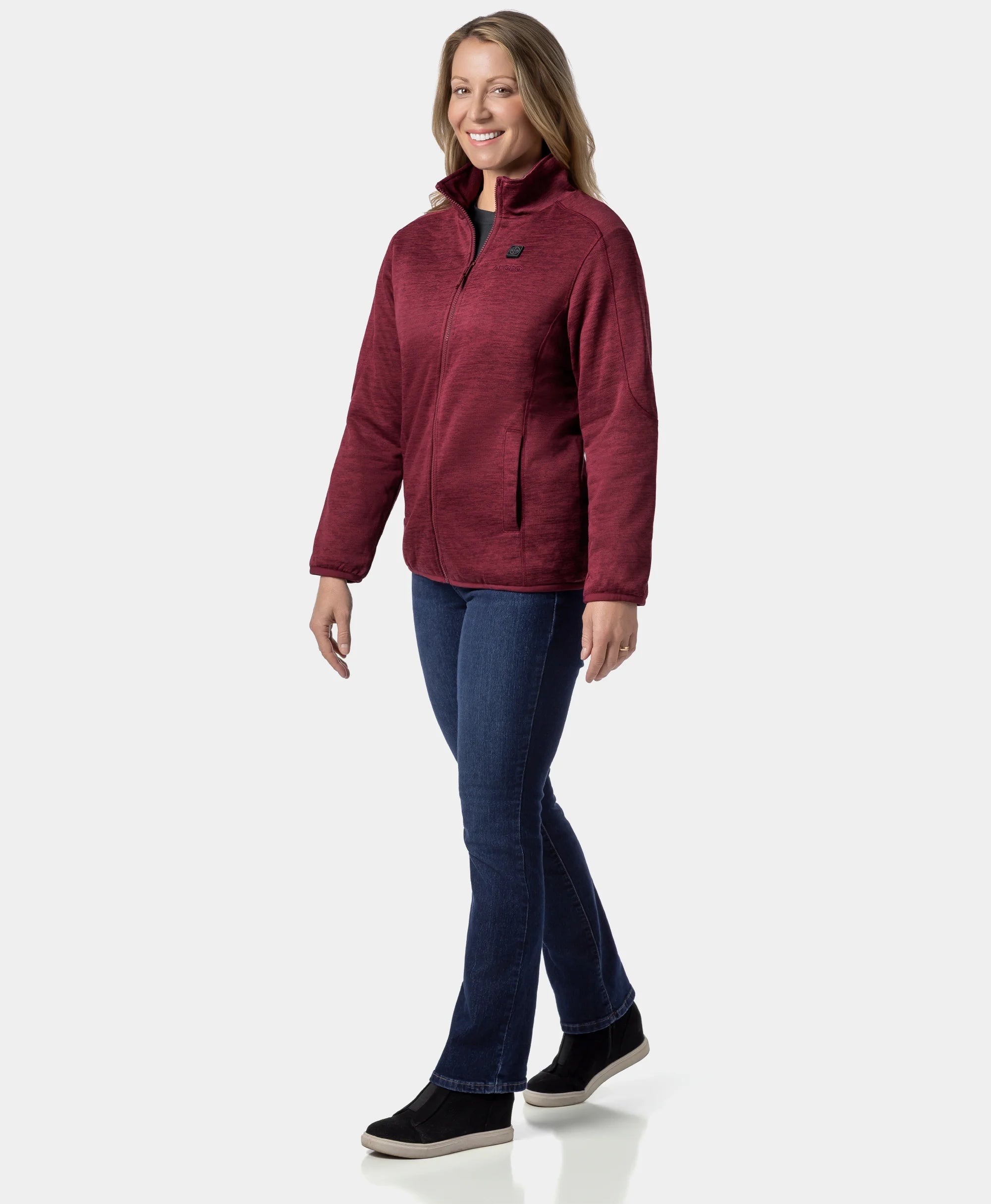 Women's Heated Full-Zip Fleece Jacket, Thumbnail 22