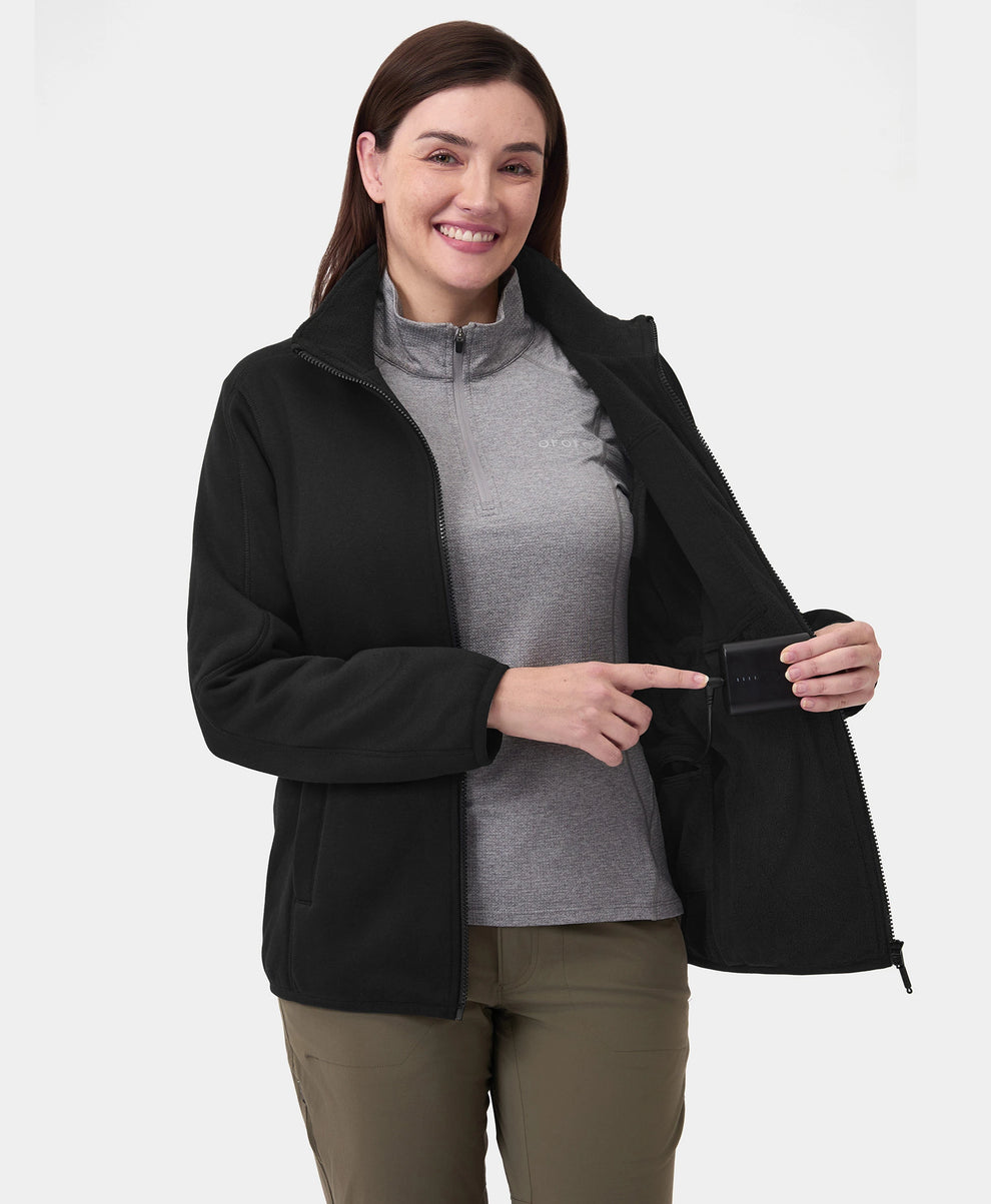 Women's Heated Full-Zip Fleece Jacket (2025)