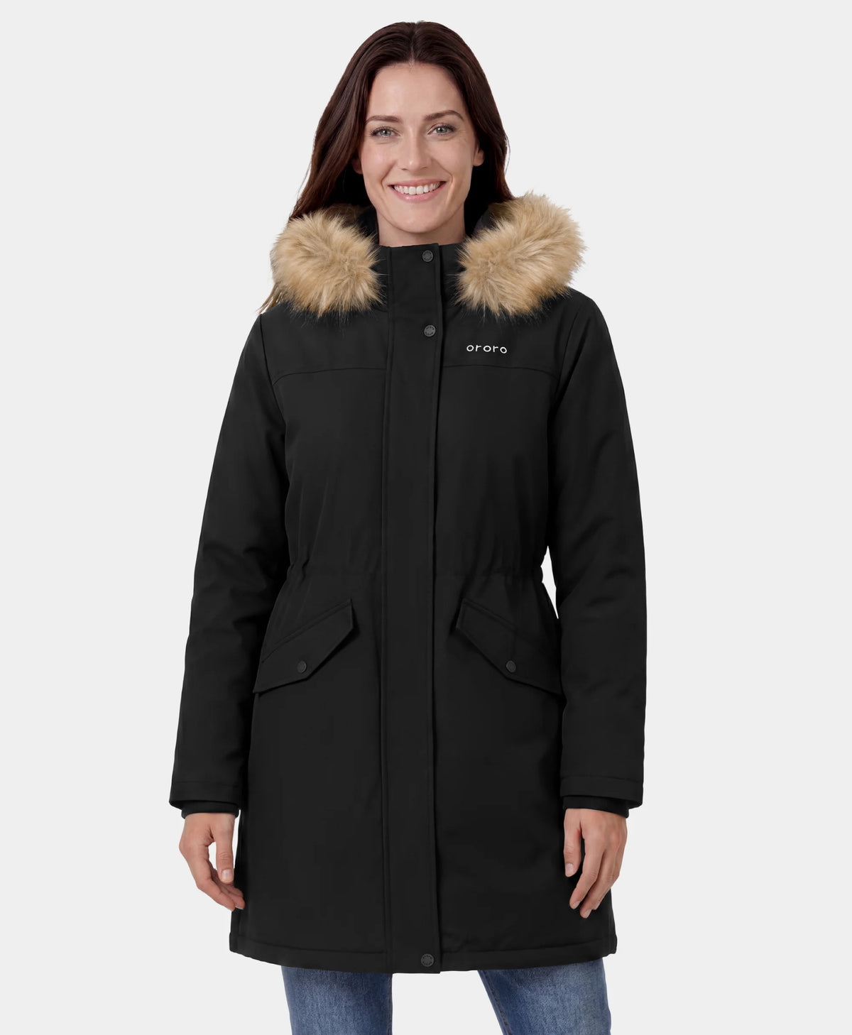 Engadin Damen Klassischer Beheizbarer Parka mit 4 Heizzonen, Thumbnail 1