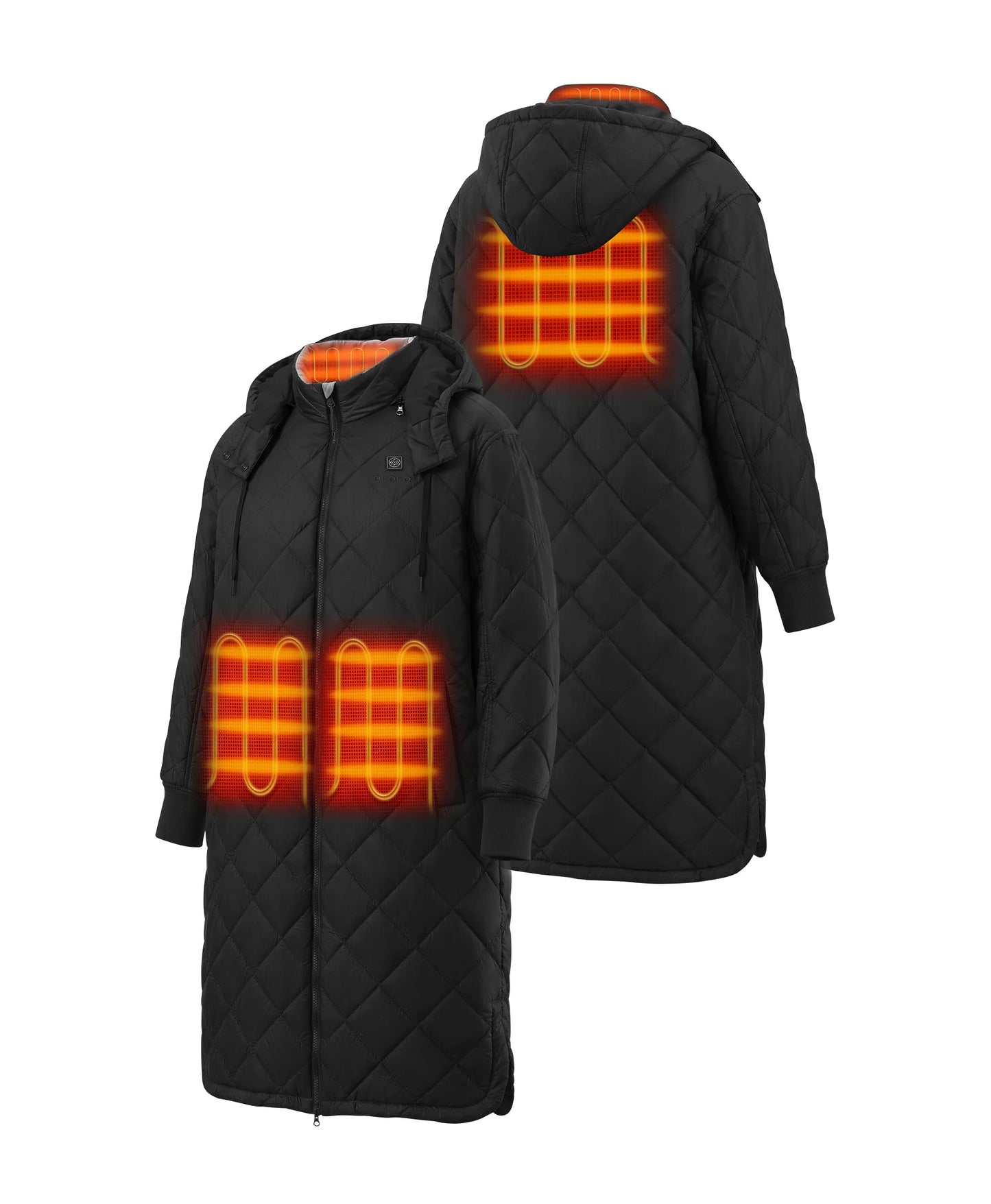 Uptown beheizbarer Damenparka mit abnehmbarer Kapuze