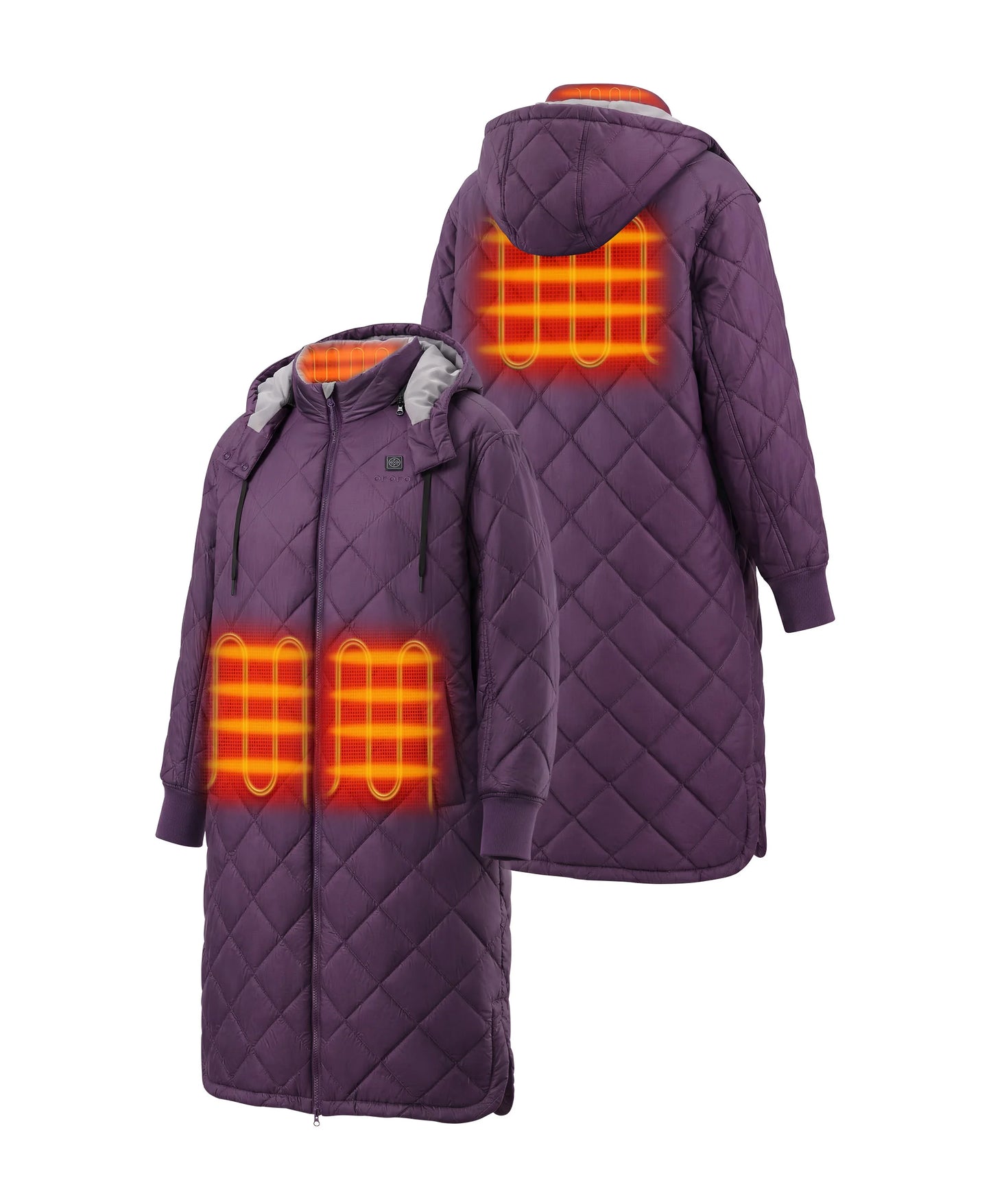 Uptown beheizbarer Damenparka mit abnehmbarer Kapuze