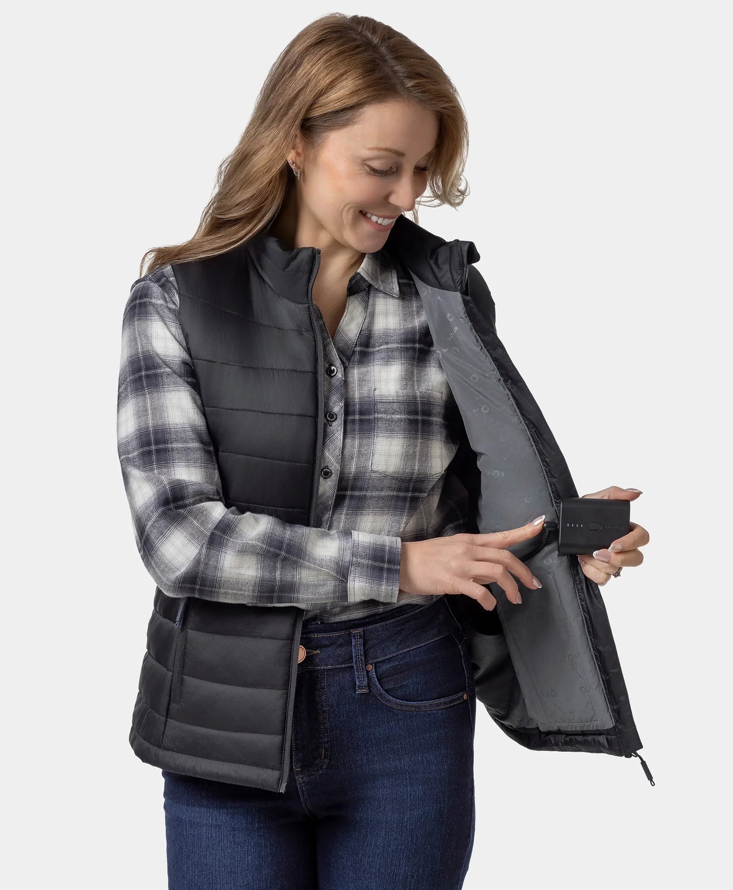 Women's 7-Zone Classic Heated Vest (Lower Back)