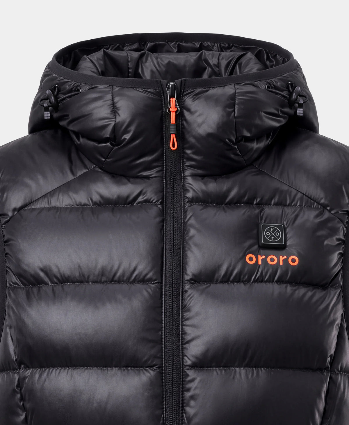 Aero Damen Beheizbare Packbare Daunenweste mit 5 Heizzonen, Thumbnail 3