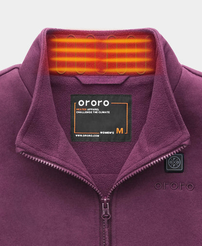 Frauen beheizbare Fleeceweste (2025)