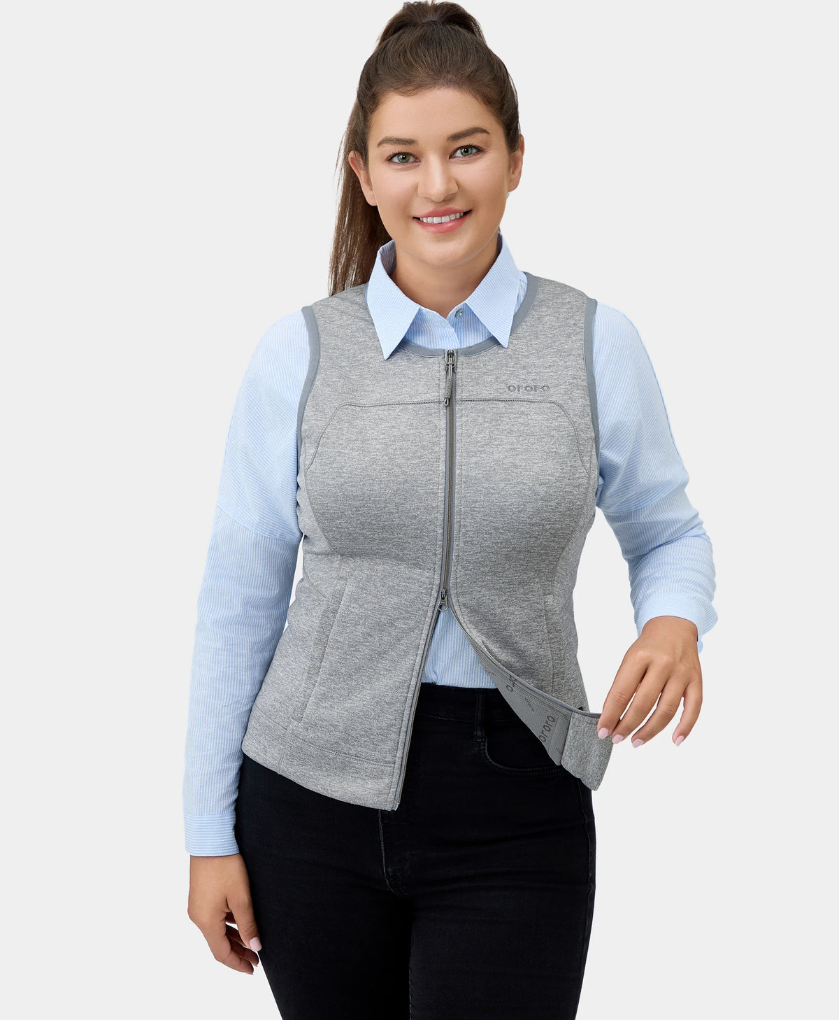 Suzanne Damen Beheizbare Innenweste, Thumbnail 9