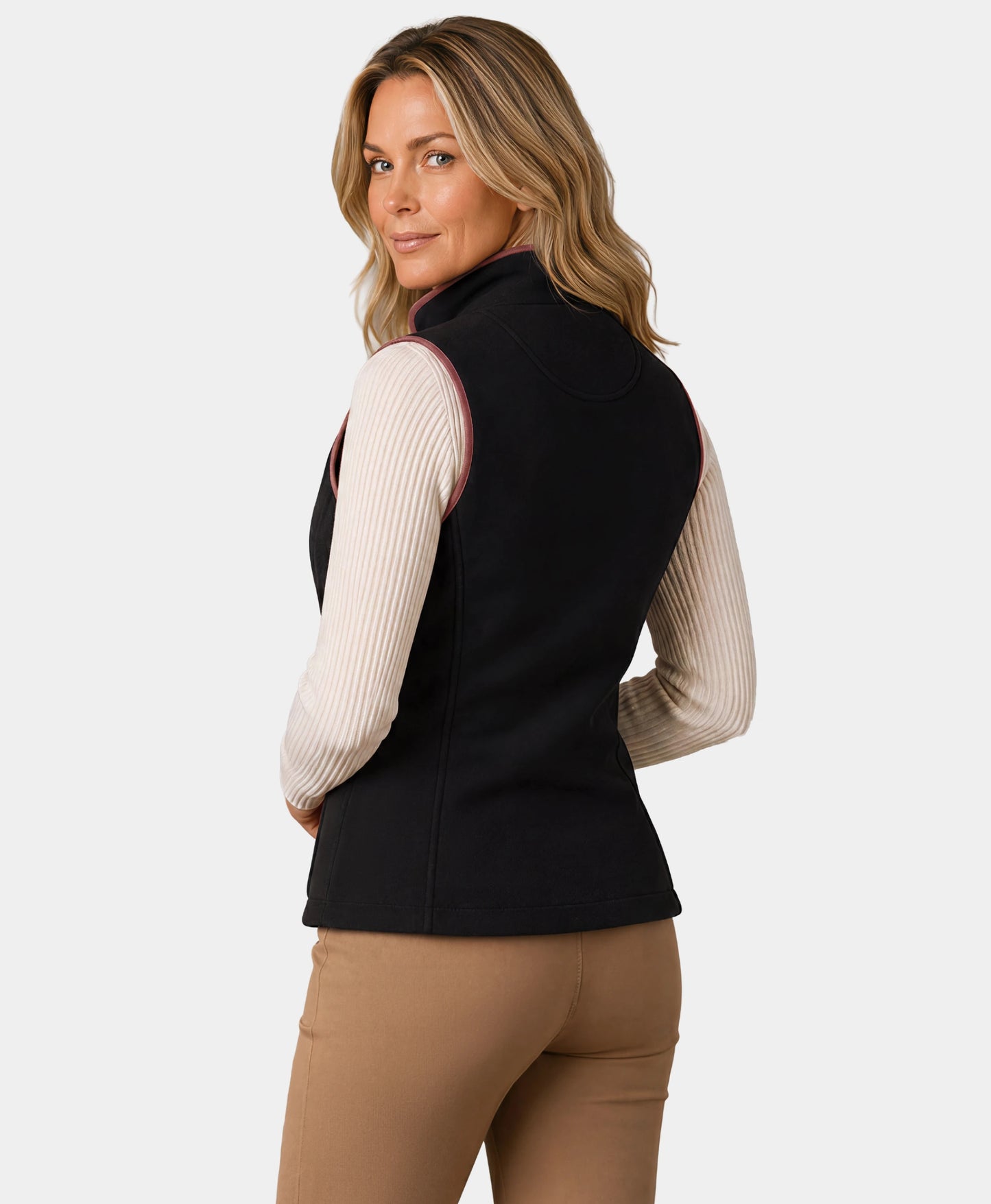 Ascot Damen Beheizbare Wollweste mit 4 Heizzonen