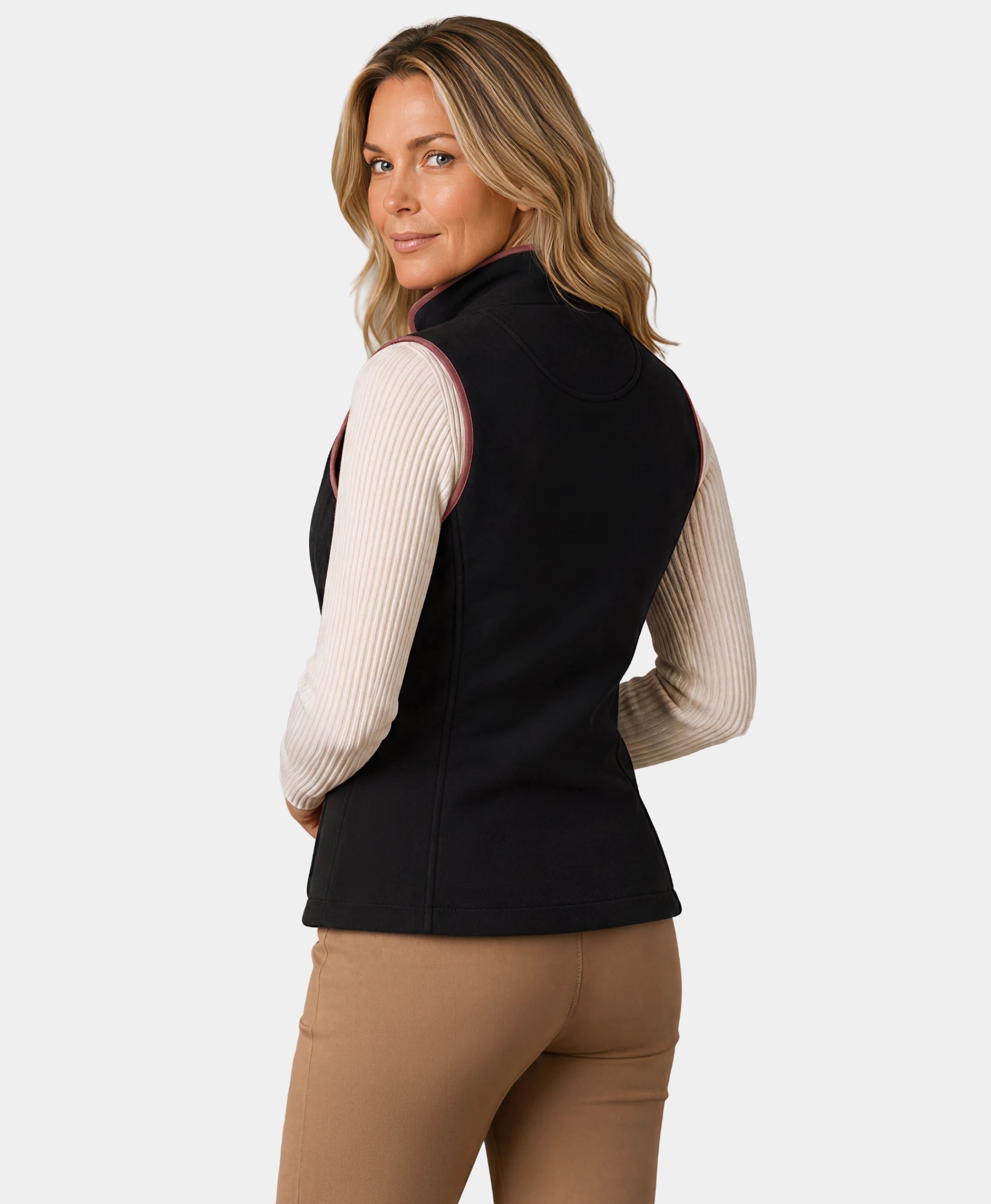 Ascot Damen Beheizbare Wollweste mit 4 Heizzonen, Thumbnail 4