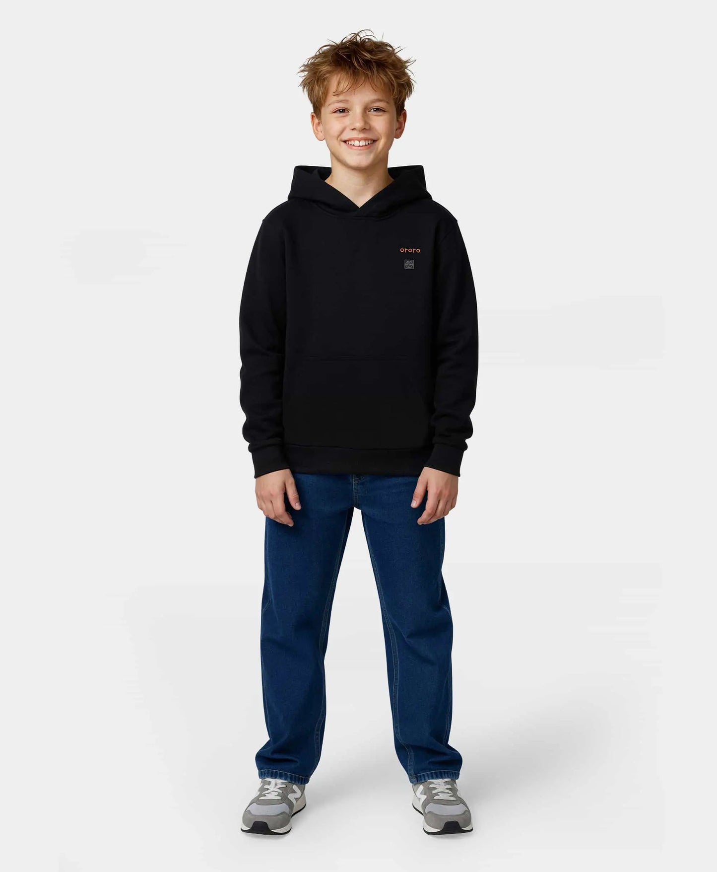 Kids' 4-Zone Heated Pullover Hoodie