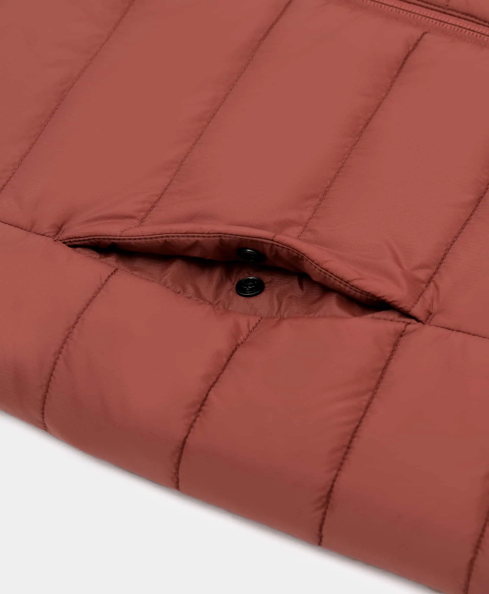 Button-Closed Side Pockets