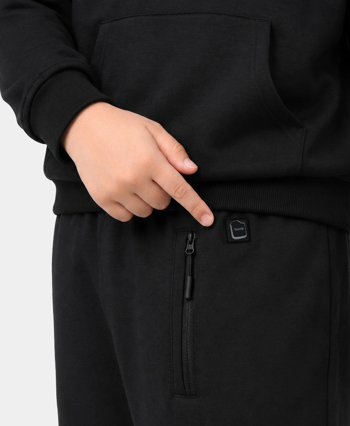 Toasty Kinder Beheizbare Fleece-Jogginghose mit 3 Heizzonen