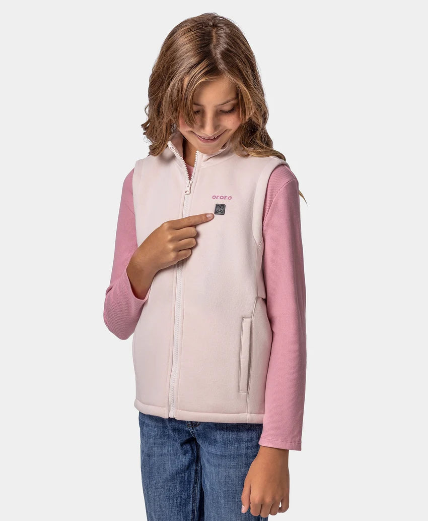Beheizbare Fleeceweste für Kinder mit 4 Heizzonen, Thumbnail 10