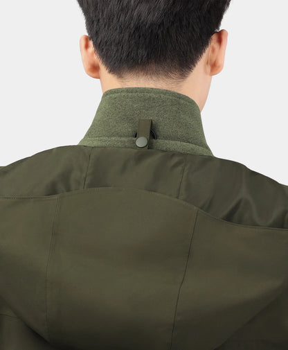 River Ridge Herren 3-in-1 beheizte Jacke mit Fleecefutter