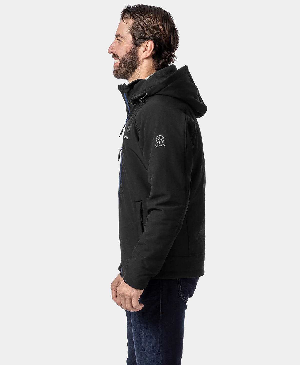 Klassische Beheizbare Jacke für Herren - 4 Heizzonen