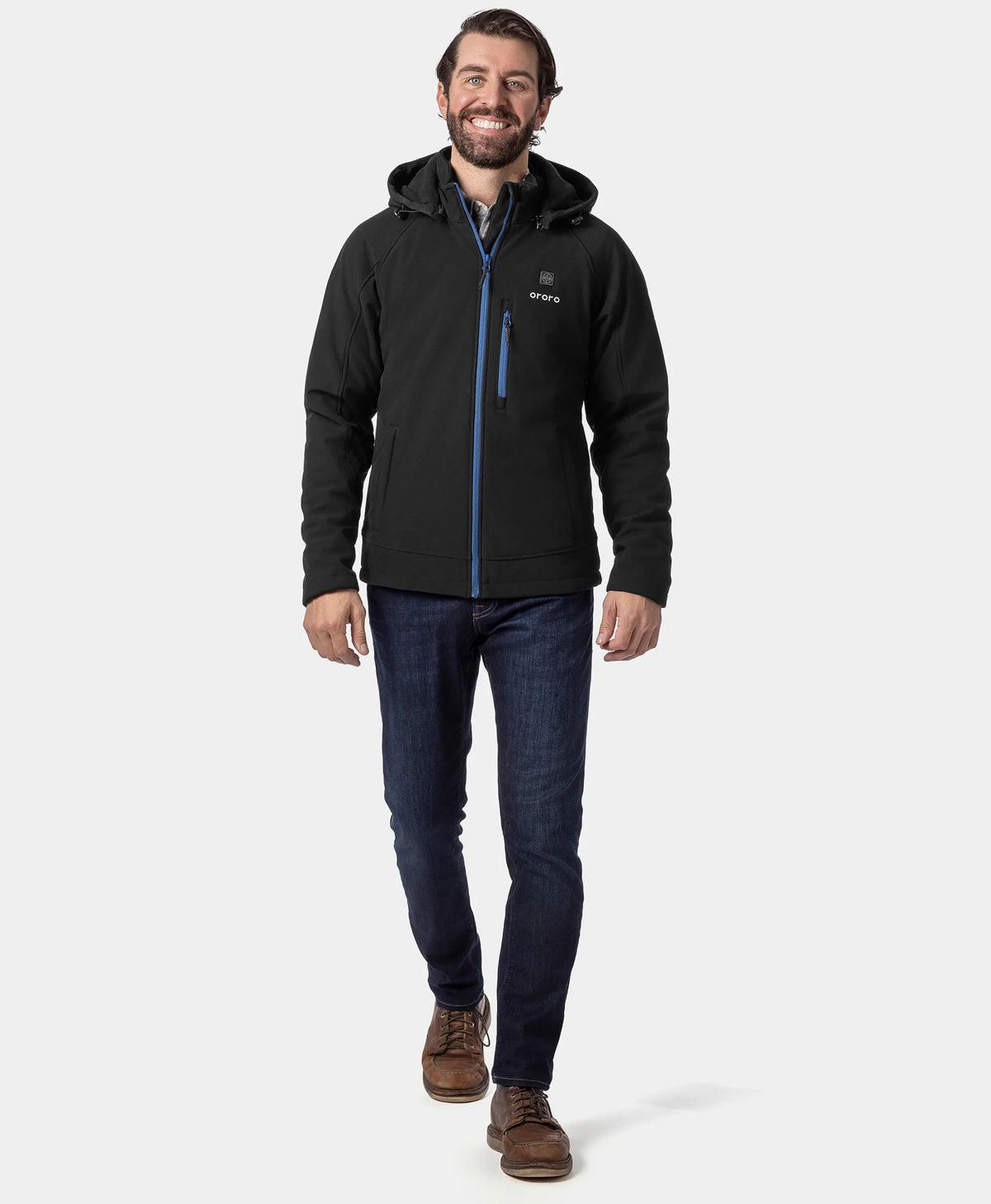 Klassische Beheizbare Jacke für Herren - 4 Heizzonen