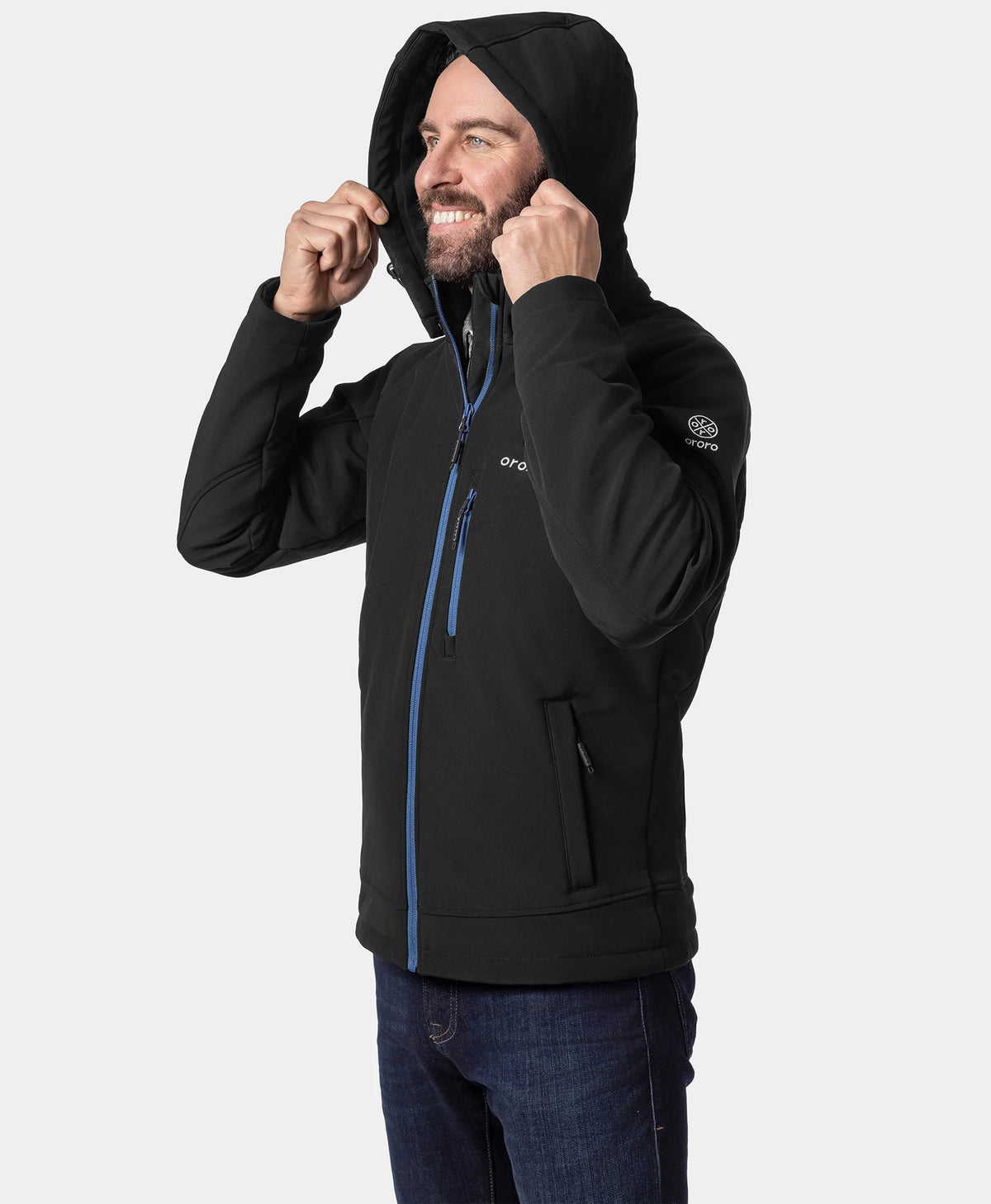 Klassische Beheizbare Jacke für Herren - 4 Heizzonen