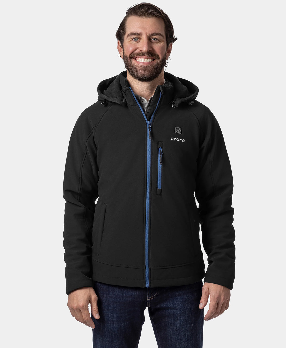 Klassische Beheizbare Jacke für Herren - 4 Heizzonen