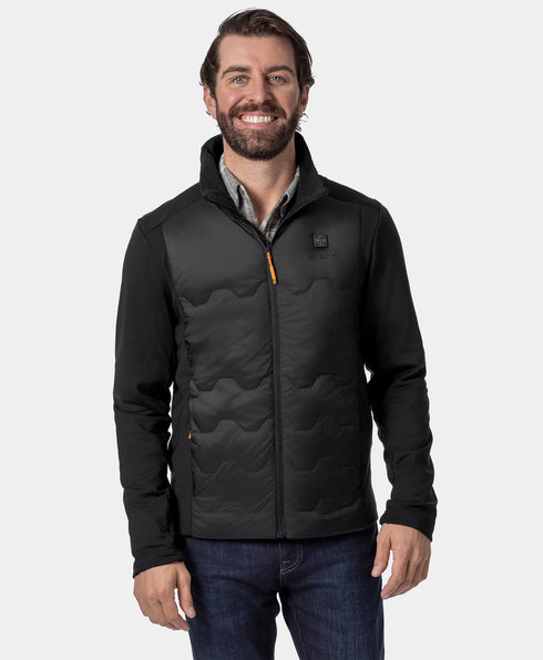 Verbier Men's 4-Zone Heated Down Jacket ,view 1