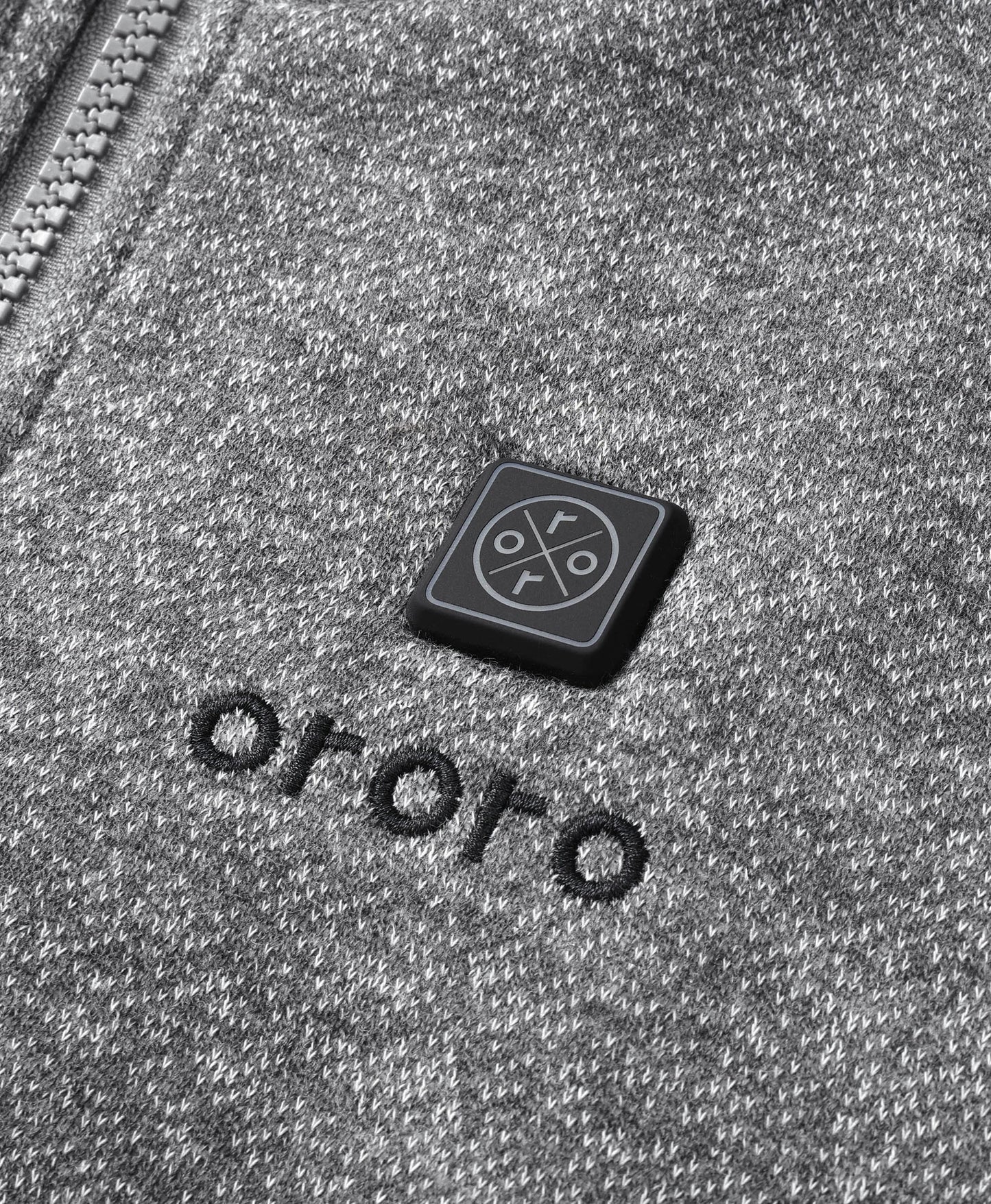 Männer beheizbare Fleecejacke mit Reißverschluss