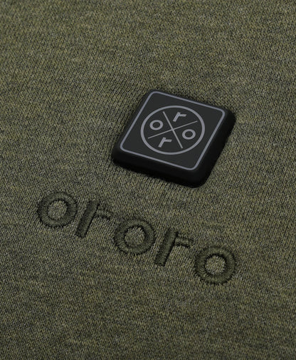 Männer beheizbare Fleecejacke mit Reißverschluss