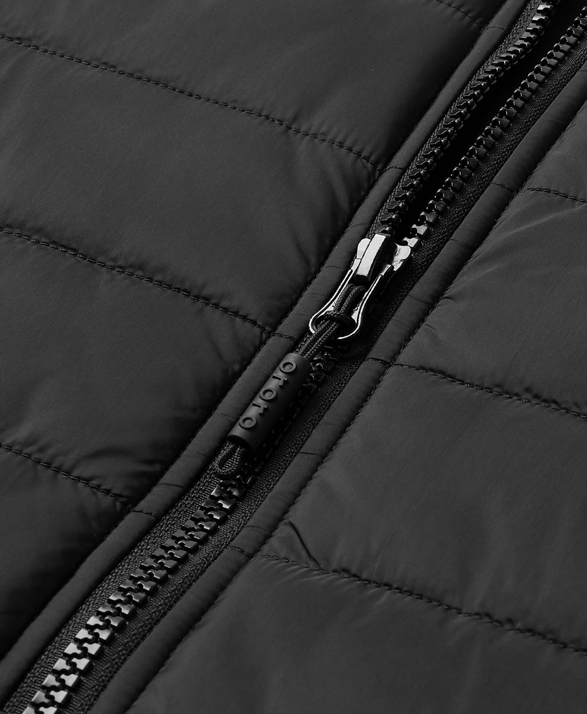 Endverkauf - PuffLyte Männer beheizbare Leichte Jacke - Schwarz, Thumbnail 7