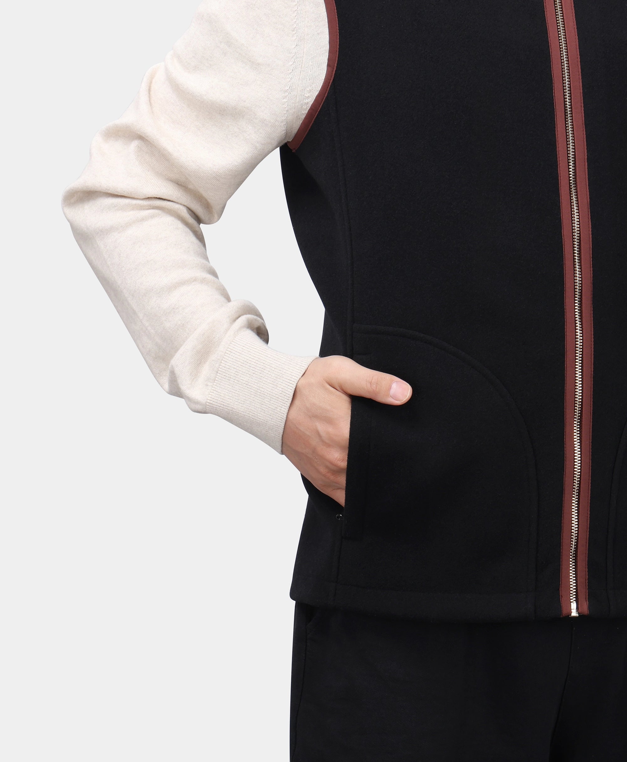Ascot Herren Beheizbare Wollweste mit 4 Heizzonen, Thumbnail 6