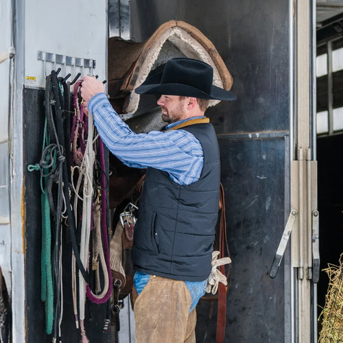 PuffLyte™ Men's Heated Lightweight Vest - Black