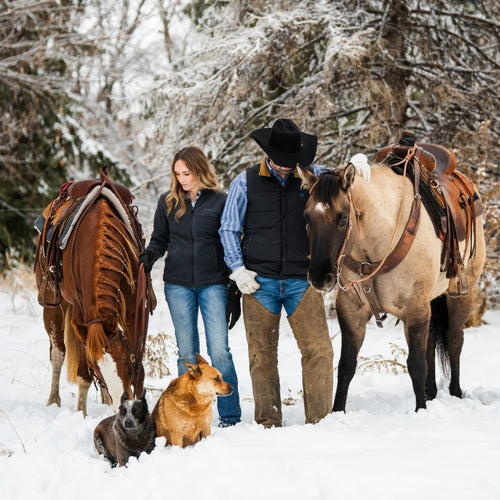 PuffLyte™ Men's Heated Lightweight Vest - Black